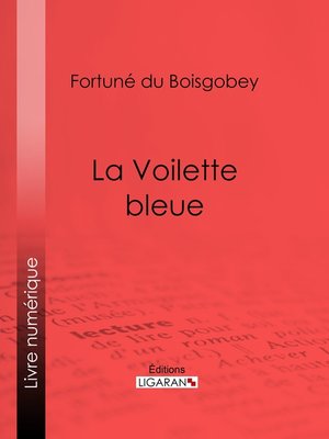 cover image of La Voilette bleue